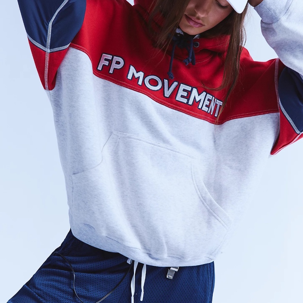 FP MOVEMENT COLORBLOCK LOGO HOODIE - Picture 9 of 15